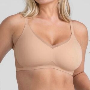 Honeylove CrossOver Wireless Beige Bra